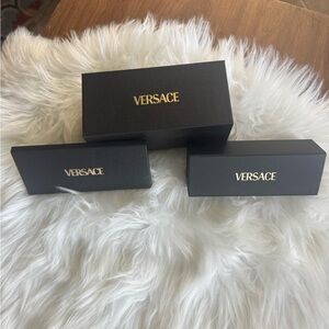Versace Black Box with Gold Logo